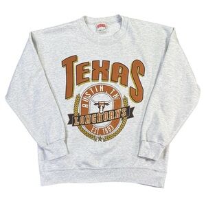 Vintage 90’s University Of Texas Longhorns Sweatshirt Men’s Large Numeg USA Made